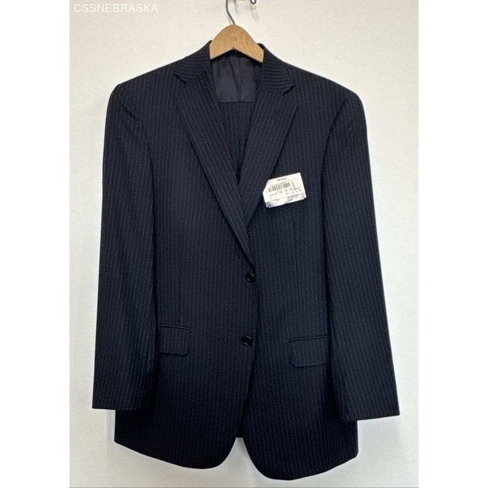 Hart Schaffner Black Marx Men's Black jacket and pants - Size 40R/34